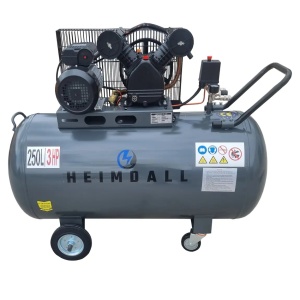 Въздушен компресор, 250L, 10bar, 250L/min, монофазен - Heimdall