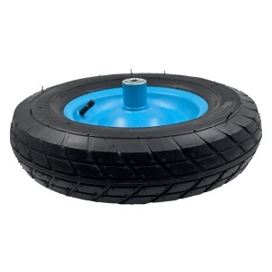 Колело за количка FIXTEC 4.80/4.00-8 от полиуретан PU - Img 4