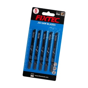 Комплект от 5 остриета FIXTEC FJSB100501K за прободен трион с Т-образна опашка - Img 4