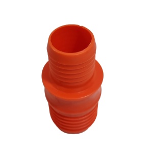 Оребрен съединител редукци 1 1/2"-2" , pvc - Img 2