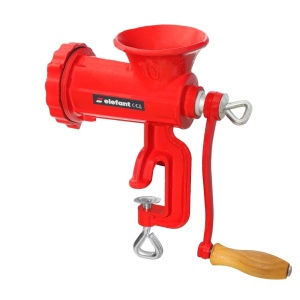 Ръчна месомелачка ELEFANT TB-2, 30-40 кг/ч, Чугун - Img 2