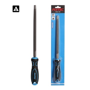 Триъгълен пила FIXTEC 8" с ергономична дръжка - Img 2