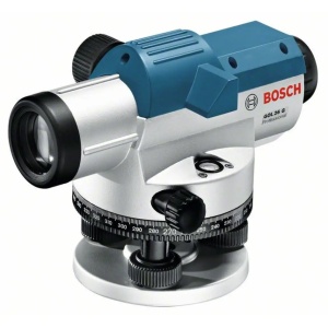 Bosch GOL 26 G Оптично нивелиране, увеличение 26x, точност 1.6 mm/30 m