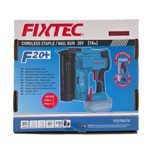 Акумулаторен Пистолет за Капси и Пирони FIXTEC 20V, Безжичен, 2 Инча - Img 10
