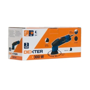 Делта шлайф Dexter 300W, диаметър плоча 93мм - Img 2