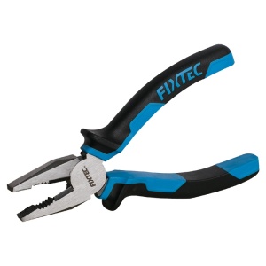 Комбинирани клещи FIXTEC 7 инча от стомана - Img 6
