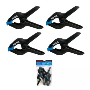 Комплект от 4 усилени щипки със силна пружина FIXTEC 6" - Img 3