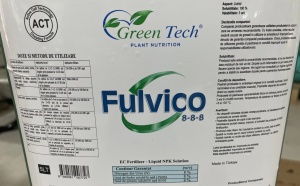 Fulvico 8-8-8 npk Течен тор, green tech - Img 4