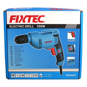 Електрическа бормашина FIXTEC 550 W, 10 мм патронник - Img 6