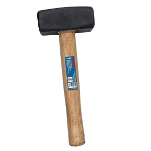 Чук за камъни FIXTEC 2000G с дървена дръжка