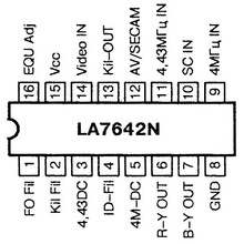 LA7642N Sanyo le1