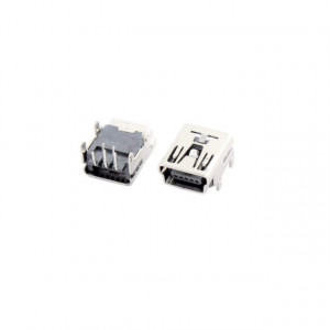 Mufa mama Mini USB PCB-4