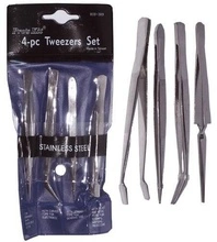 Set 4 Pensete Inox Profi