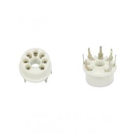 Soclu ceramic 7 pini ECC92