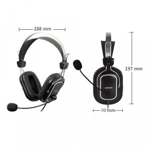 Căști cu microfon HS50 A4Tech®