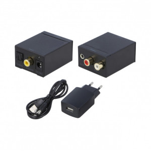 Convertor Digital Optic Toslink la Analogic RCA