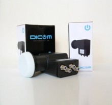 LNB 0,1dB 4 iesiri Dicom Profi