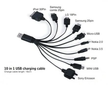10 in 1 USB Multi Charging Cable