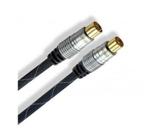 Cablu RF Antena HDTV M/F 5M Gold