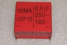 6,8uF/250V Wima