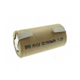 Acumulator 1,2V 1900mAh NiCd terminale