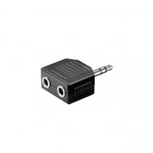Adaptor Jack 3,5mm 2x mama la 1x tata