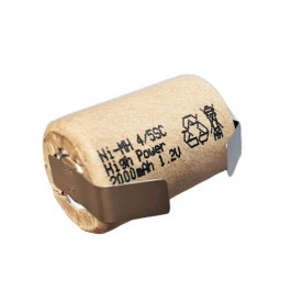 Acumulator 1,2V 2000mAh NiMh terminale