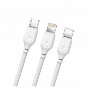 Incarcator 3:1 iPhone Lightning, μ-USB & USB-C - Img 3