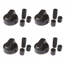 Set butoane negre pt aragaz