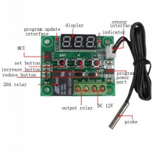 Termostat cu sonda si display -50C +110C