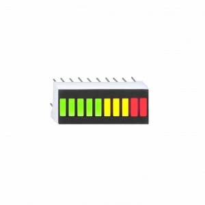 10 LED Bargraph Display GYR