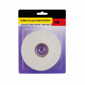 Banda dublu adeziva 20mm x 5M