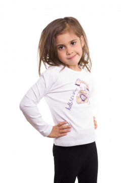 Tricou fete cu imprime telefon