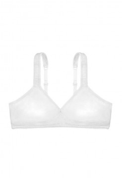 Sutien alb fara armatura