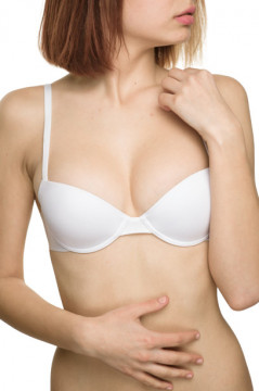 Sutien alb cu push up