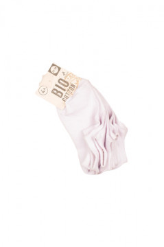 Set sosete scurte albe - 4 perechi
