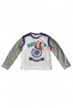 Tricou alb cu imprimeu