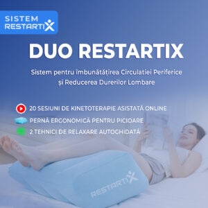 Duo RestartiX – Sistem pentru îmbunătățirea Circulatiei Periferice și Reducerea Durerilor Lombare - Img 1