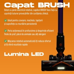 Resigilat - Aspirator Vertical Fara Fir Zenkabeat XC400 - Img 2