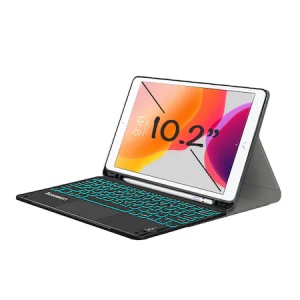 Tastatură iPad 10.2 Zenkabeat Touchpad Husa Wireless - Img 2