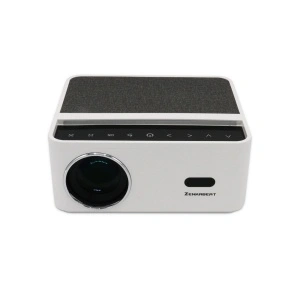 Videoproiector ZENKABEAT ZK8320-Ultra, Android WiFi, Bluetooth, 15000 Lumeni, Portabil, Rezolutie 1920 x 1080 Full HD, Support 8K, Functie All Round Deep Focus, LED, HDMI, VGA, AV, USB, Audio, Alb