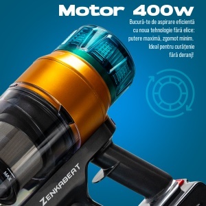 Resigilat - Aspirator Vertical Fără Fir Zenkabeat XC400 - Img 11