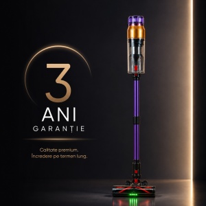 Resigilat Aspirator vertical fara fir Zenkabeat XC500, 2in1: 500W Brushless, Baterie 20000Mah, acumulator Li 29.6V - Img 3