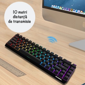 Tastatură Mecanică Wireless Zenkabeat 68 Taste RGB - Img 7