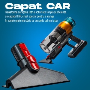 Aspirator Vertical Fără Fir Zenkabeat XC400 2în1 400W - Img 4
