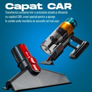 Aspirator Vertical Fără Fir Zenkabeat XC400 2în1 400W - Img 4