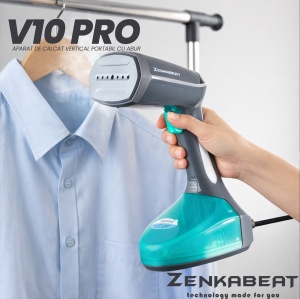 Resigilat Aparat de calcat vertical Zenkabeat V10-Pro, Putere 2500W - Img 3