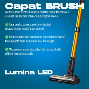 Resigilat - Aspirator Vertical Fără Fir Zenkabeat XC400 - Img 2