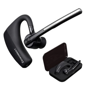 Cască Bluetooth ZENKABEAT K18 Handsfree HD Multipoint, 2 Microfoane, Noise Cancelling CVC8.0, Wireless 5.0