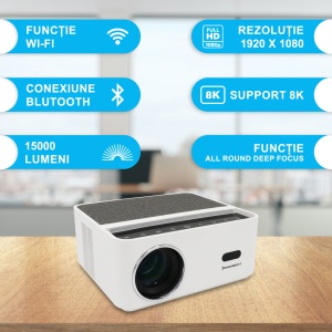 Resigilat - Videoproiector Zenkabeat ZK8320 Ultra Full HD - Img 7